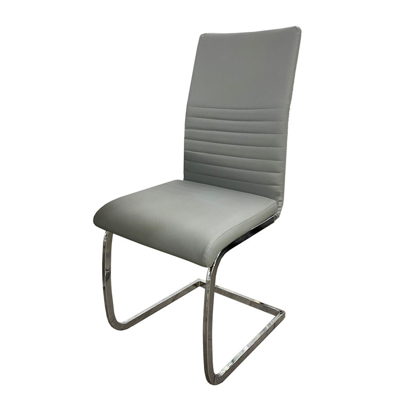 Tafolla 45cm H Upholstered Dining Chair, Grey