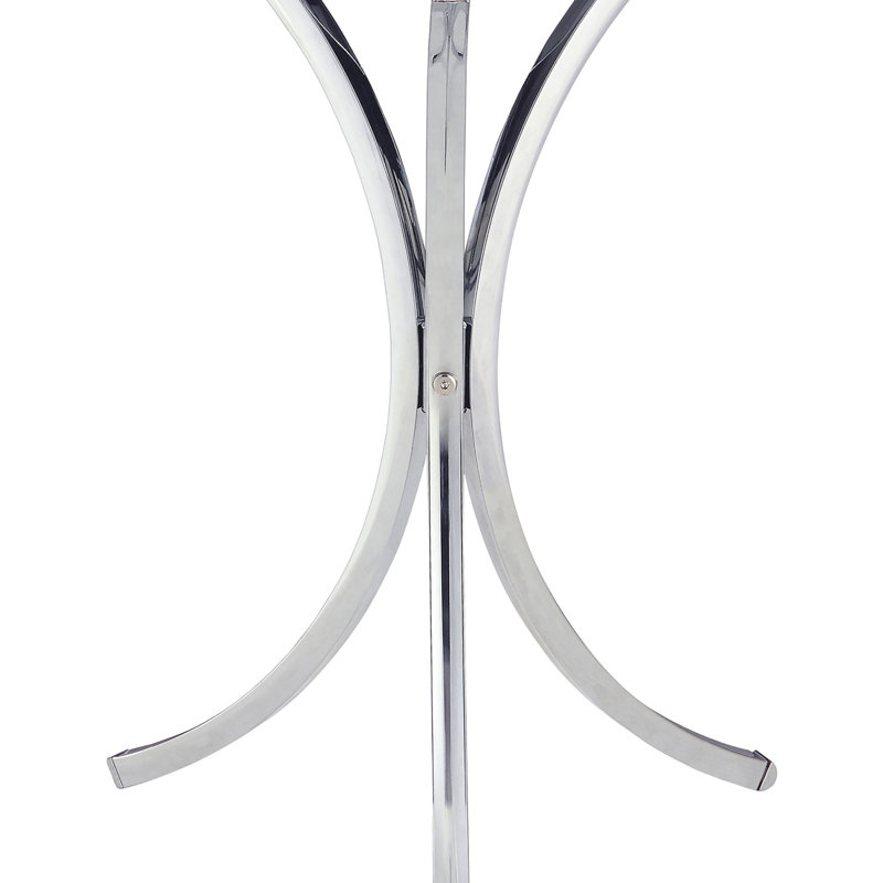 Table d'appoint Claudia Chrome