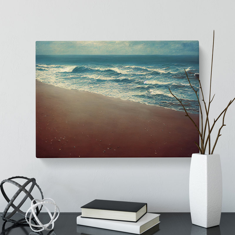 Beach - Wrapped Canvas, 35cm H x 50cm W x 3cm D