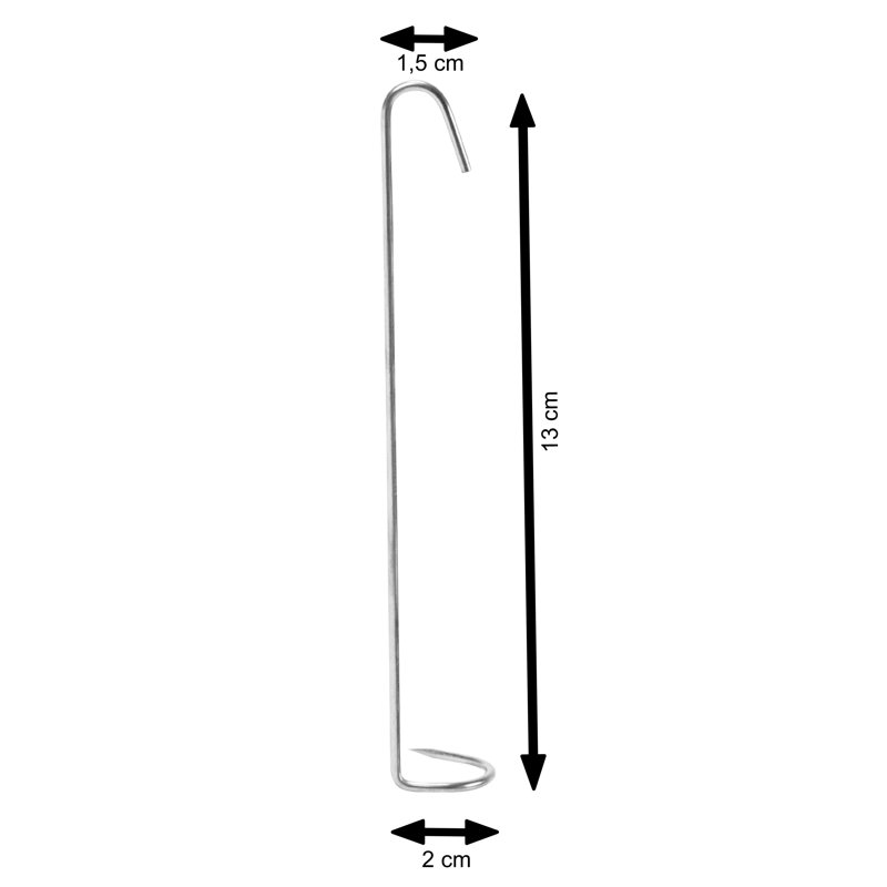 Aapeli Stainless Steel (Shish Kebab) Skewer, Silver