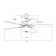 52-in 5-blade Reversible Ceiling Fan With Led Light And Remote Control