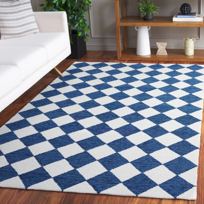 Tapis en laine ébène