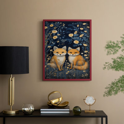 ANIMALS Series CDL XXXIV, reproduction encadrée - bois massif