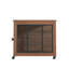 Caisse en bois pour chien avec cage-134285023