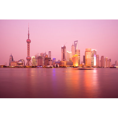 Shanghai - Wrapped Canvas Print