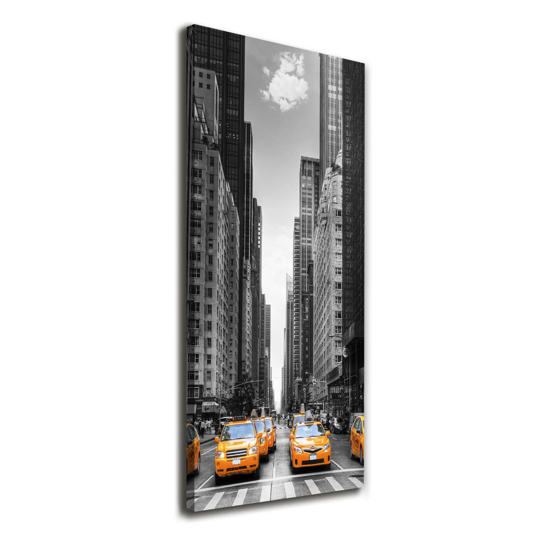 Taxis New York - Kunstdrucke auf Leinwand - Wrapped Canvas