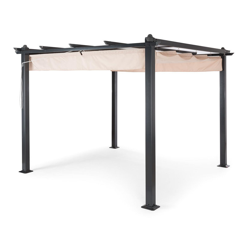 Pantheon 2.25m x 3m Pergola, Beige