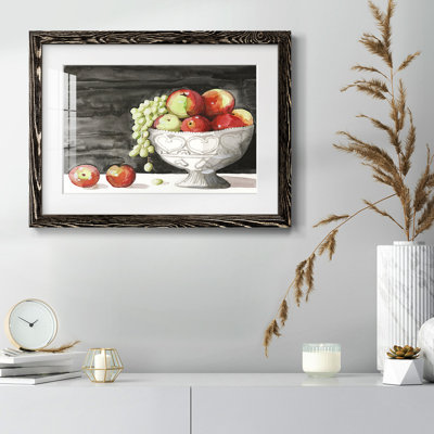" Watercolor Fruit Bowl I "