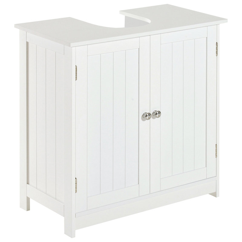 Meuble-lavabo sur pied 24 po - Blanc