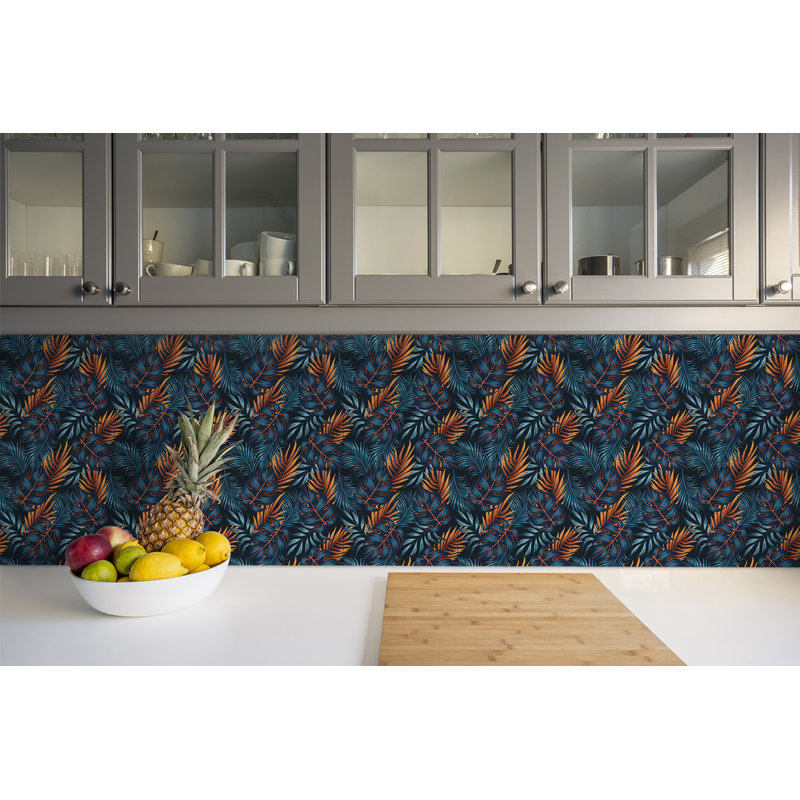 Khwaish 30cm W x 30cm L Vinyl Peel and Stick Field Tile