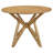 Barlow Light Walnut 5-Piece Round Dining Set