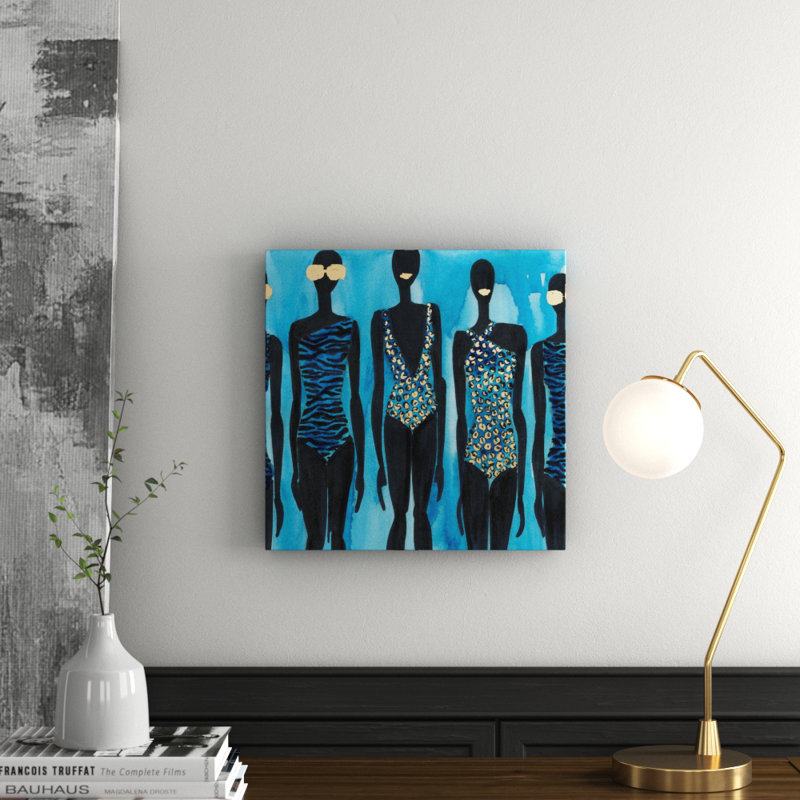 Wrapped Canvas Painting, 45cm H x 45cm W