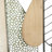 Wood Cutout Leaf Home Wall Decor with Green and Black Metal Wire Accents