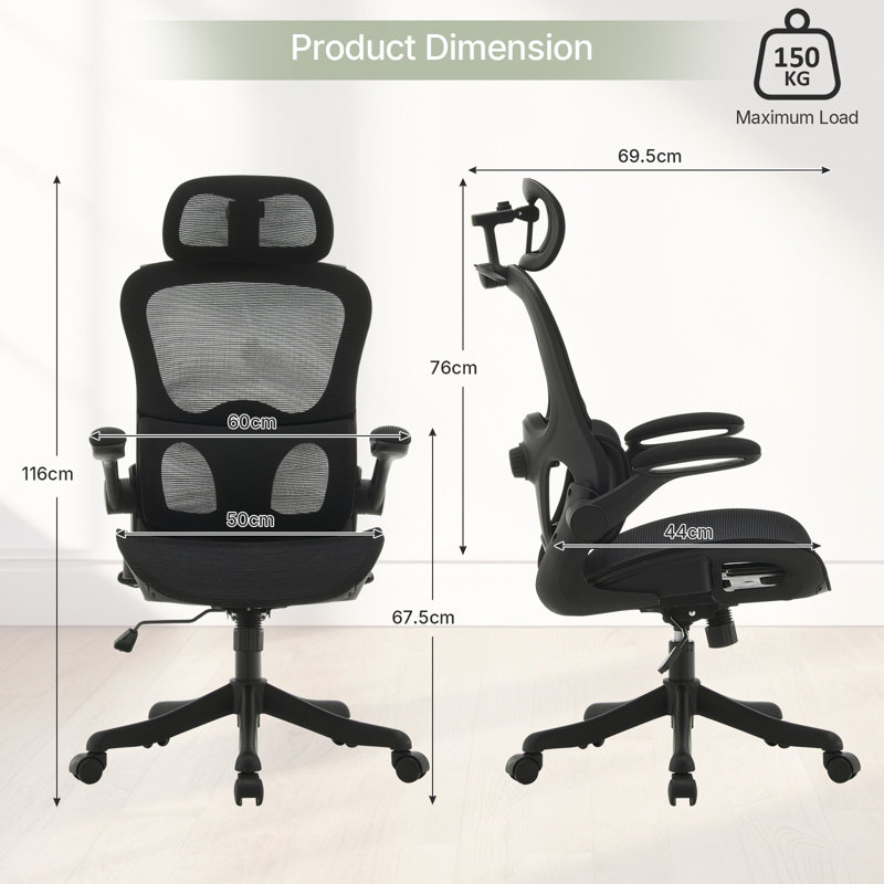 Mesh Office Chair, Black
