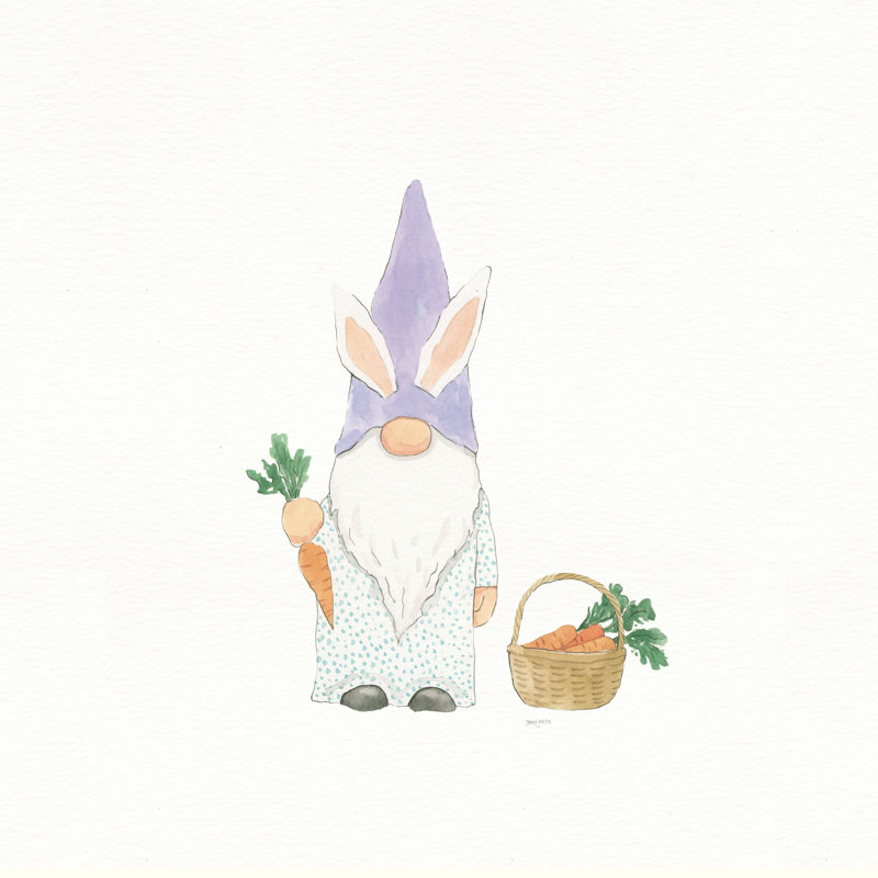 Gnomes de Pâques IV, H 36 po x l 36 po x P 1,25 po