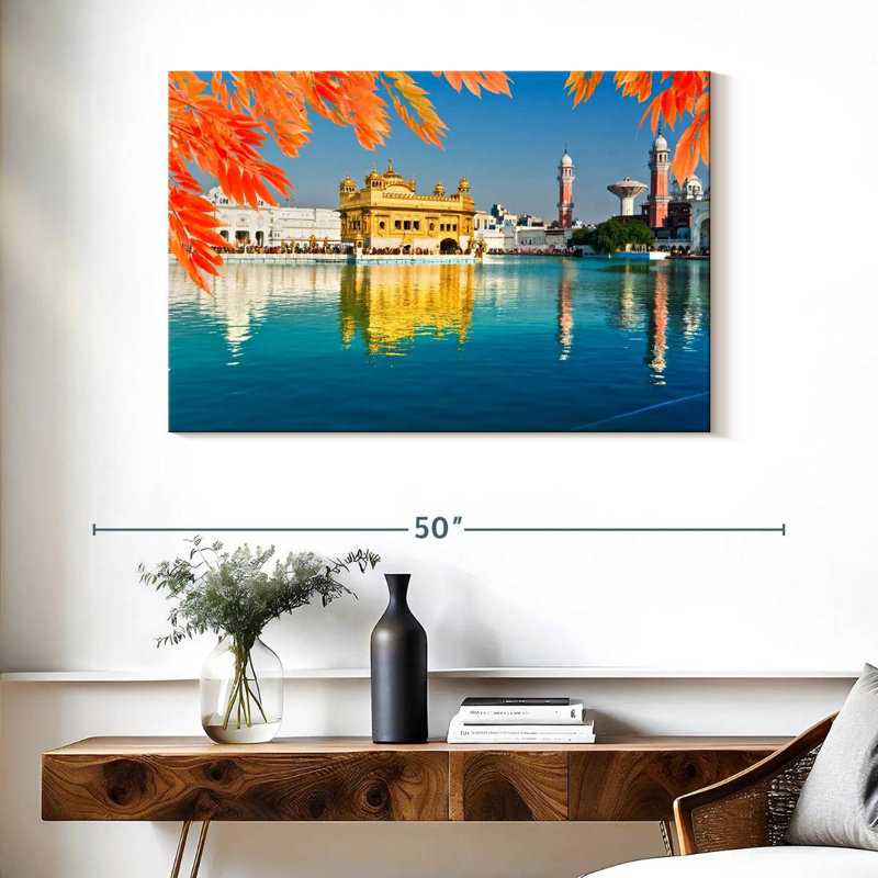 Nicci Scenic Harmandir Sahib, 26" H x 39" W