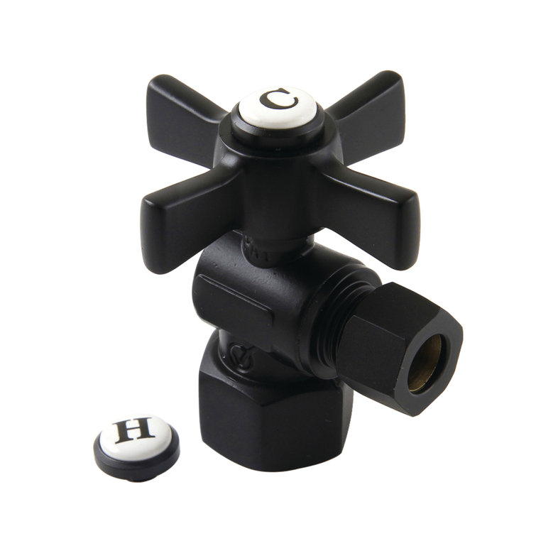 Millennium 0.5" FIP x 0.38" OD Compression Angle Valve