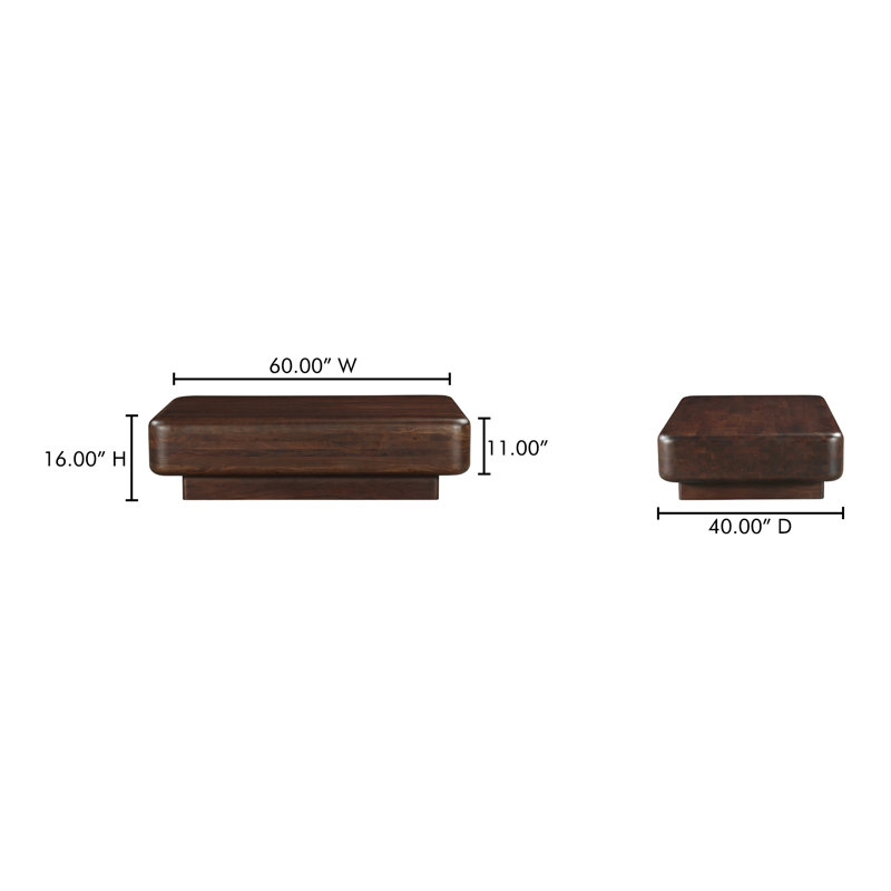 Solid Wood Coffee Table
