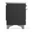 Majestic III Series 36 Inch Induction Range with 6 Induction Elements in Matte Graphite (Chrome Trim)-135045153-135045158