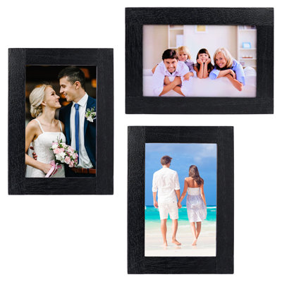 Carine Black Picture Frame with Mat