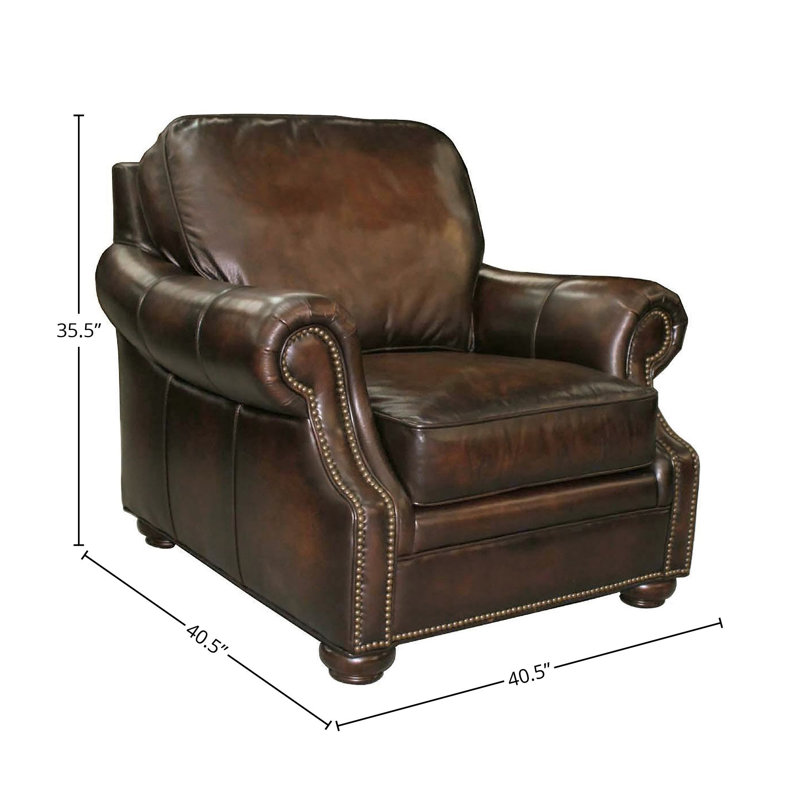 CC Club Chair, Dark Brown