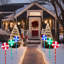 Luminaire de Noël et lumières de sentier-2120480452
