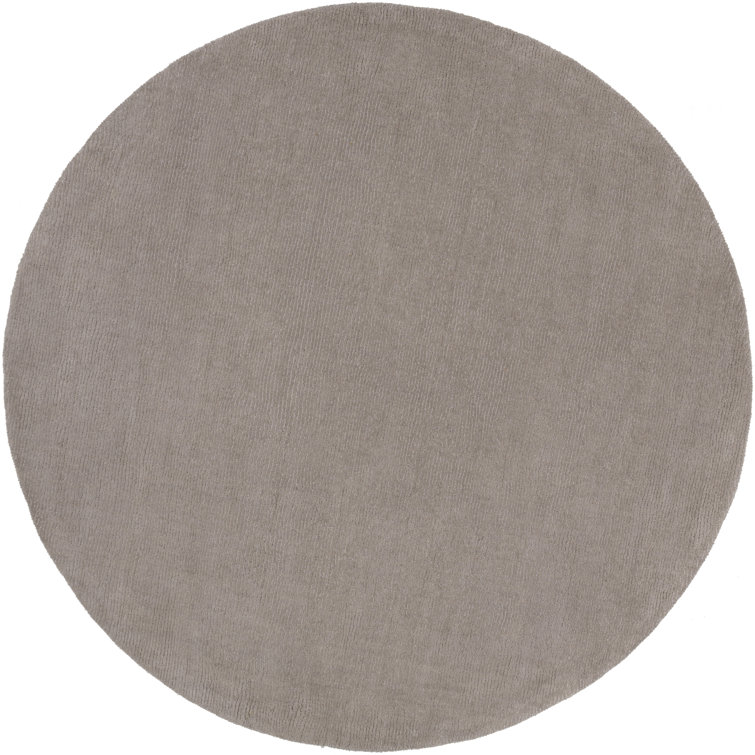 Crowe Hand Loomed Wool Dark Gray Performance  Area Rug