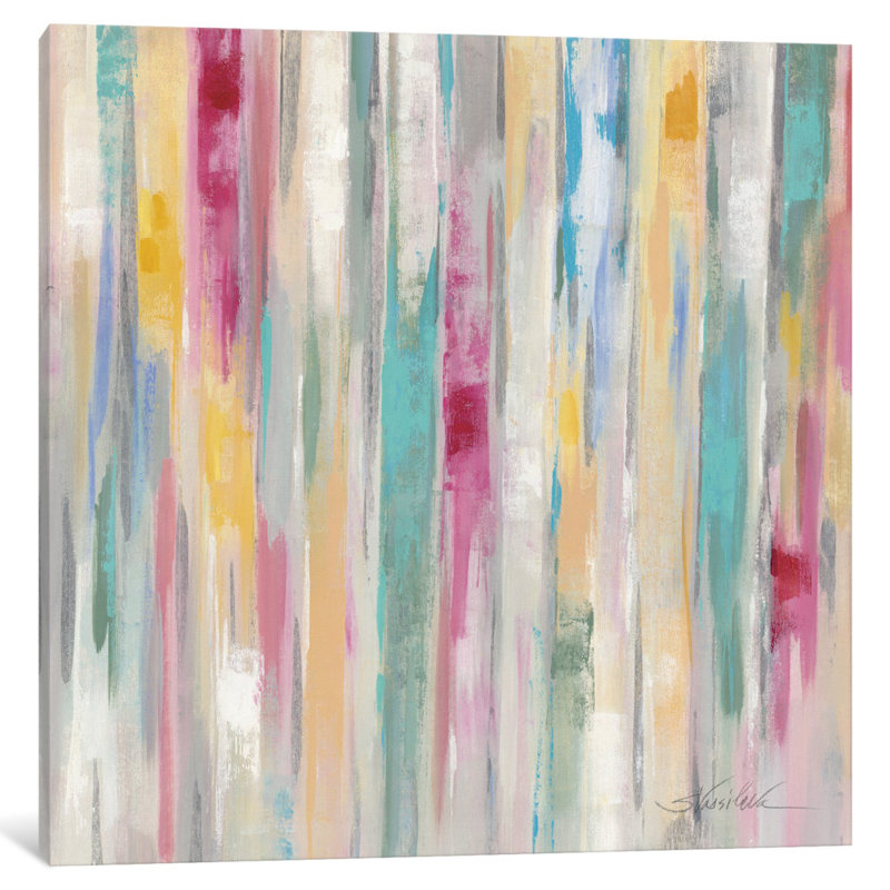 " Spring Window " by Silvia Vassileva, Black Framed Fine Art Paper, White, 24" H x 24" W x 1" D