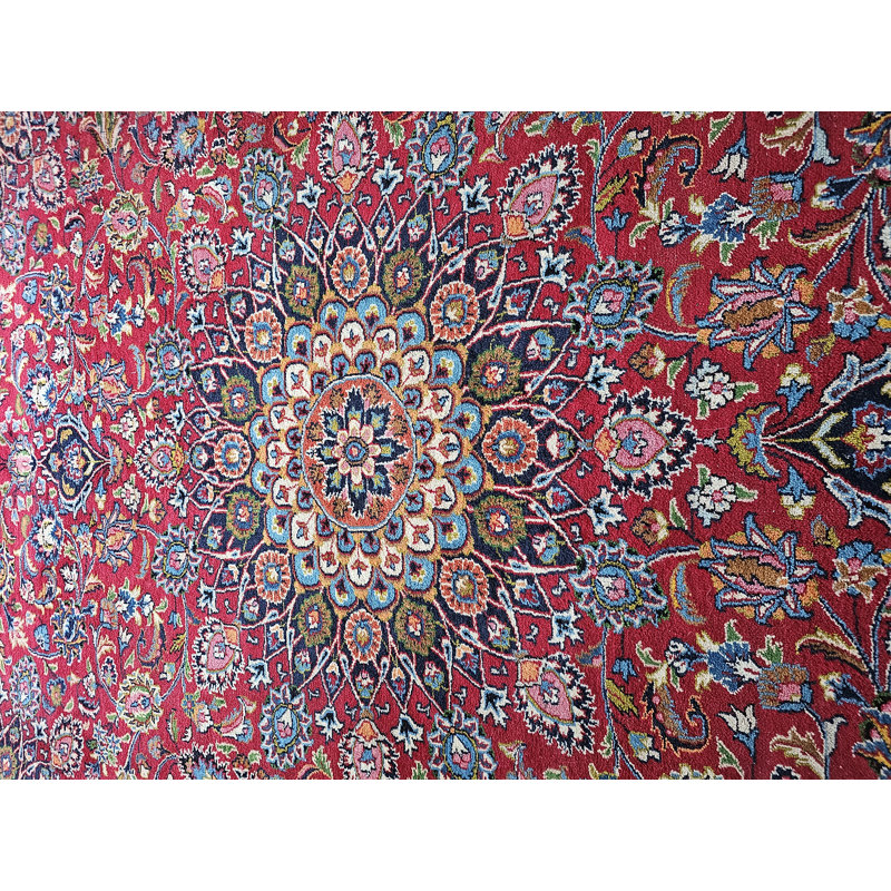 One-of-a-Kind Carenza Red Rug