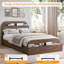 Lit plateforme simple TG avec tête de lit et pied de lit en rangement, finition noyer-772394401-772394410