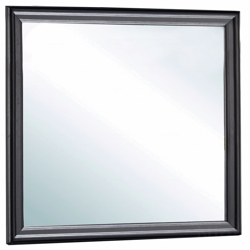 Elegant Traditional Black Wall Mirror