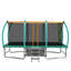 Trampoline carré 10X16FT pour enfants et adultes