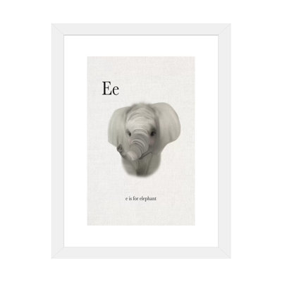 Décoration murale pour enfants «E Is For Elephant»