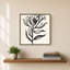 «Ink Flower I Cream» par Sara Zieve Miller - Impression sur toile-131263037-131263041-131263046