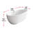 Hudepohl 54'' x 29'' Soaking Acrylic Bathtub-108229831