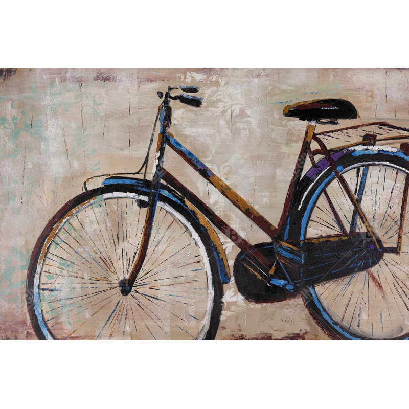 Industrial bicycle Bath Mat with Non-Slip Backing - Quick Dry Memory Foam Bathroom Rug - Absorbent - Modern Plush Spa-Style - Machine Washable