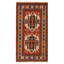 Tapis rouge Melis Vintage 3 pi 5 po x 6 pi 3 po