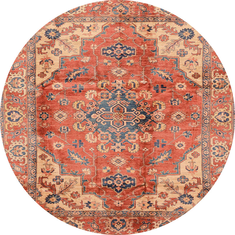 Tapis abstrait moderne 4006, Rond 4 pi