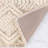 Ceton Elegant Diamond Trellis Textured Machine Washable 2 Piece Bathroom Rug Set-106270414-106270416