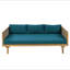 Lit de jour Claremont 3 places avec accoudoirs en rotin-1865925523
