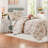 Hypoallergenic Mushroom Bedding Set, Microfiber Comforter For Home