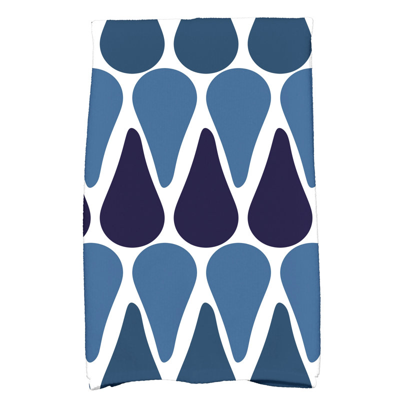 Synthia Hand Towel, Navy Blue