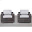 Chaise de patio avec coussins 2-578334502