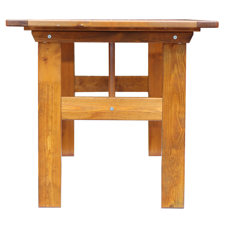 Youngs Rectangular 6 - Person 355.6Cm L Table, Honey
