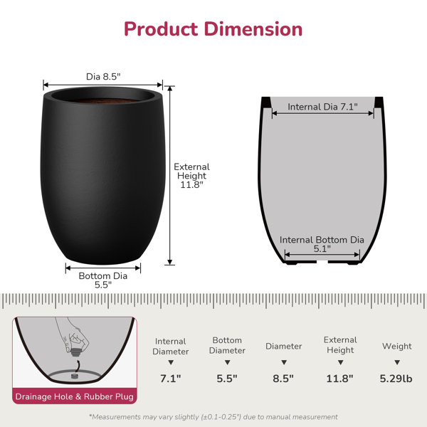 Dimensions du produit