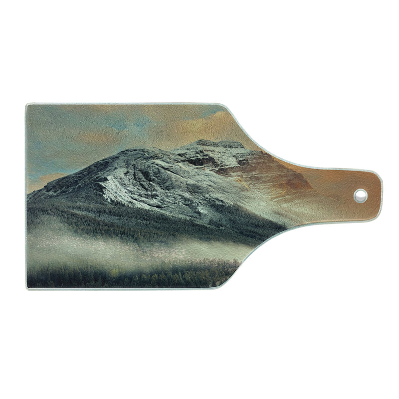Planche à découper en verre trempé Ambesonne