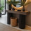 Console simple de style nordique