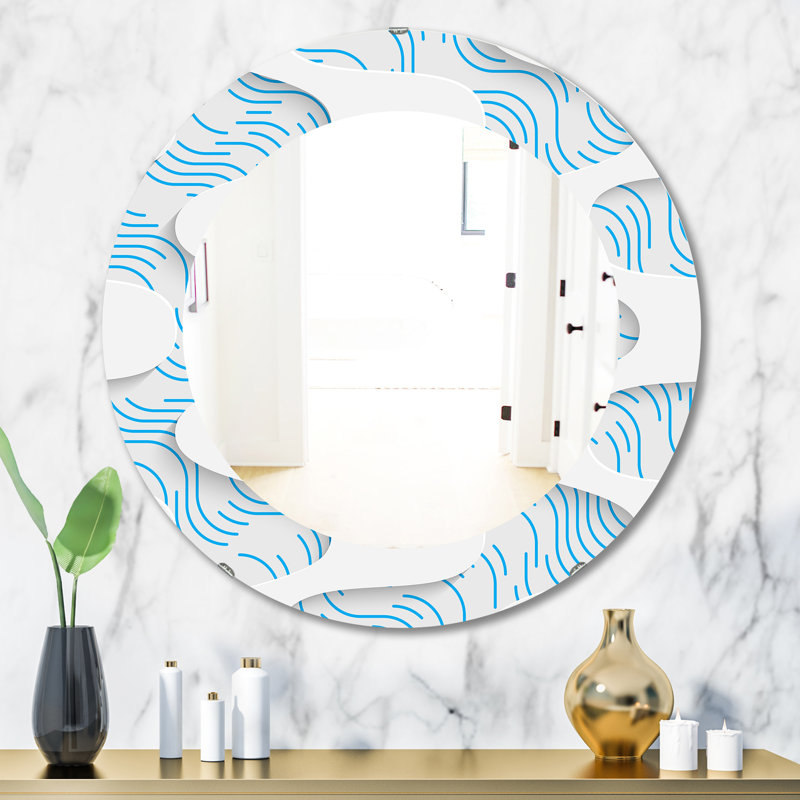 Miroir mural scandinave 25, H 31,5 po x l po