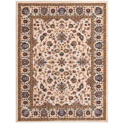 Tapis traditionnel Artez couleur ivoire