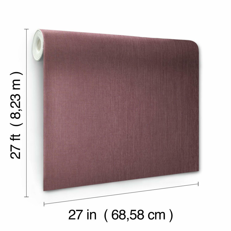 Wallpaper Roll, Burgundy
